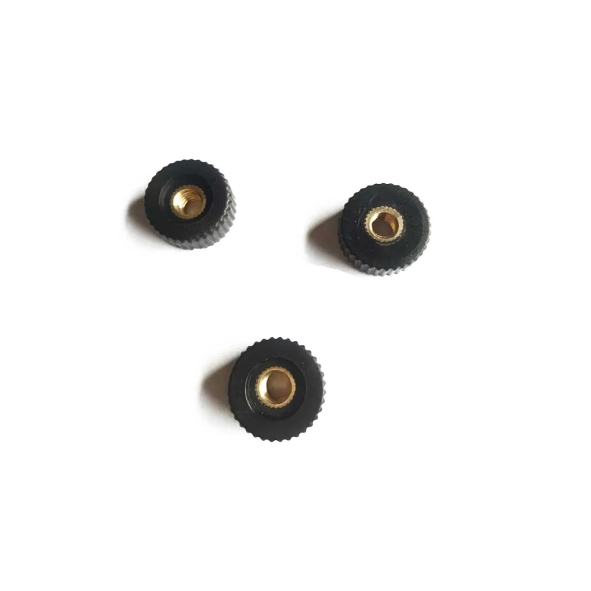 

20 # Round Headed Through-Hole Hand Twisted Handle Adjustment Knob Straight Line Rubber Head Nut M4M5M6M8