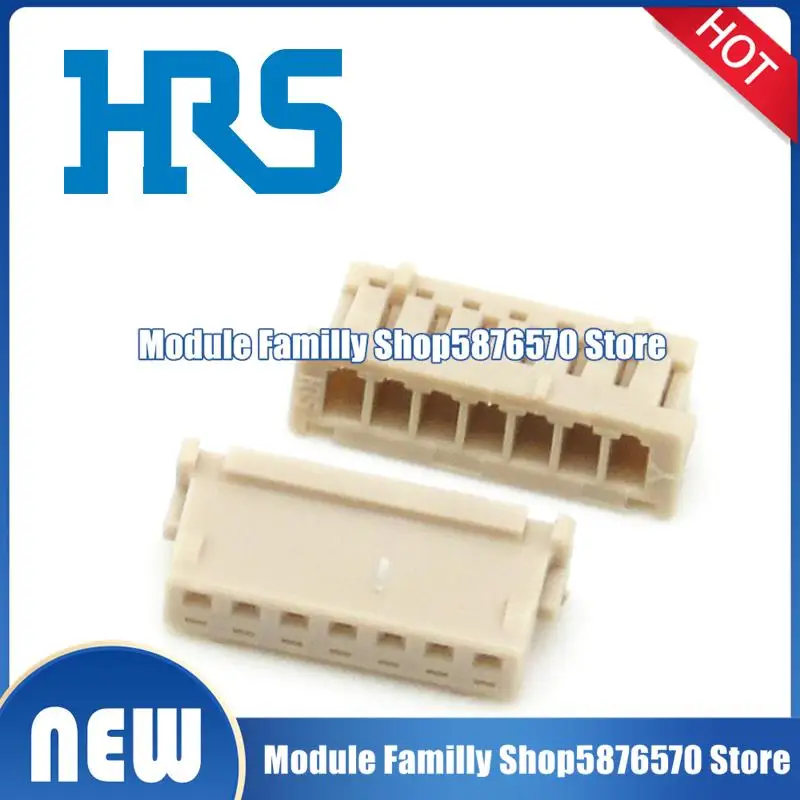 100/ชิ้น/ล็อตขั้วต่อ DF13-7S-1.25C ใหม่และดั้งเดิม