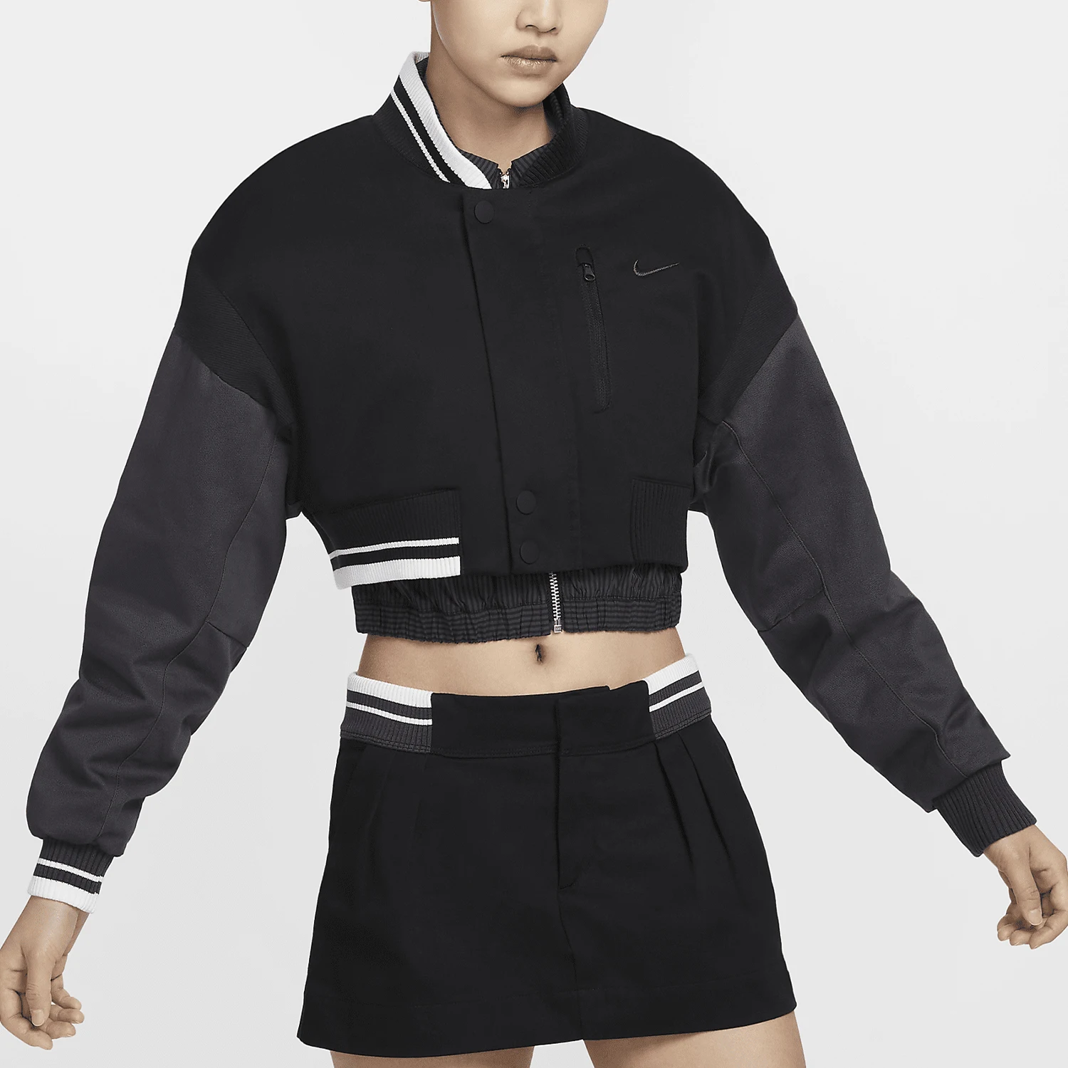 

Оригинальная сезонная новая женская короткая повседневная куртка Nike FN2315-010