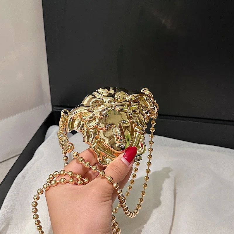 حقيبة كروس جلدية فاخرة للنساء، حقيبة كتف أنيقة للسيدات، محفظة كلاسيكية أنيقة