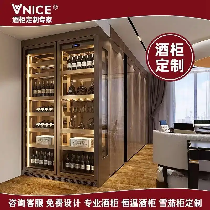 위스키 보관 캐비닛 코너 커피 바 캐비닛 거실용 실내 바 유닛 와인 진열 캐비닛 유리 휠 사이드보드