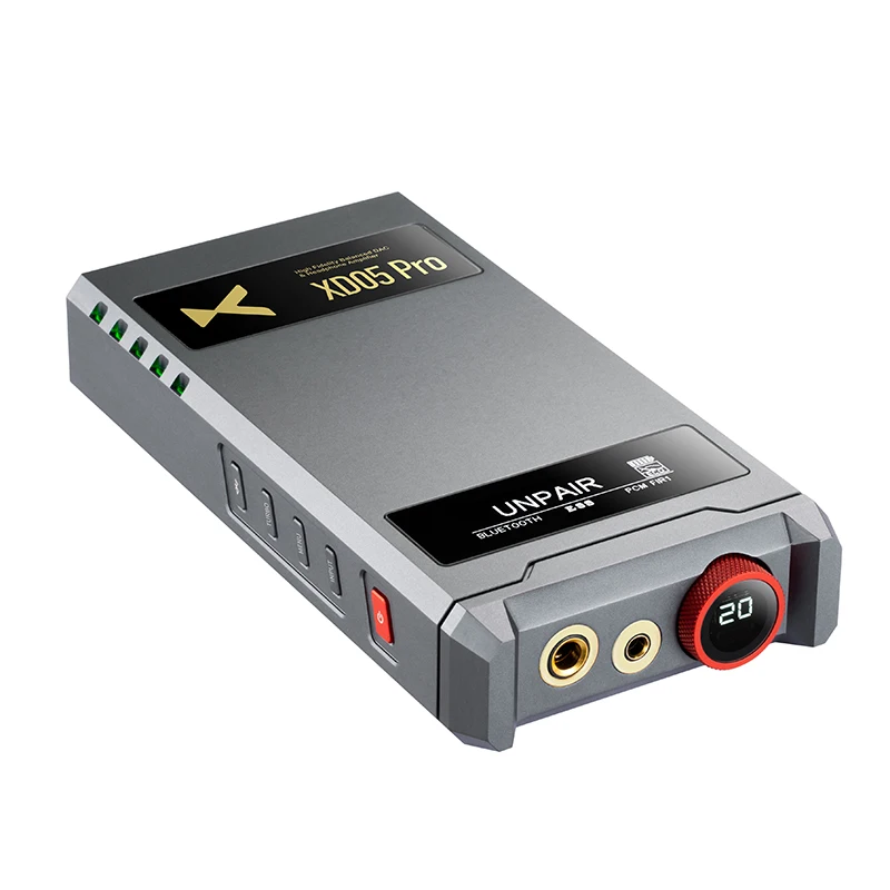 XDUOO XD05 Pro Headphone Amplifier Portable Full Balanced DAC Double Screen 4.4 Balanced USB ES9039SPRO AMP Decode