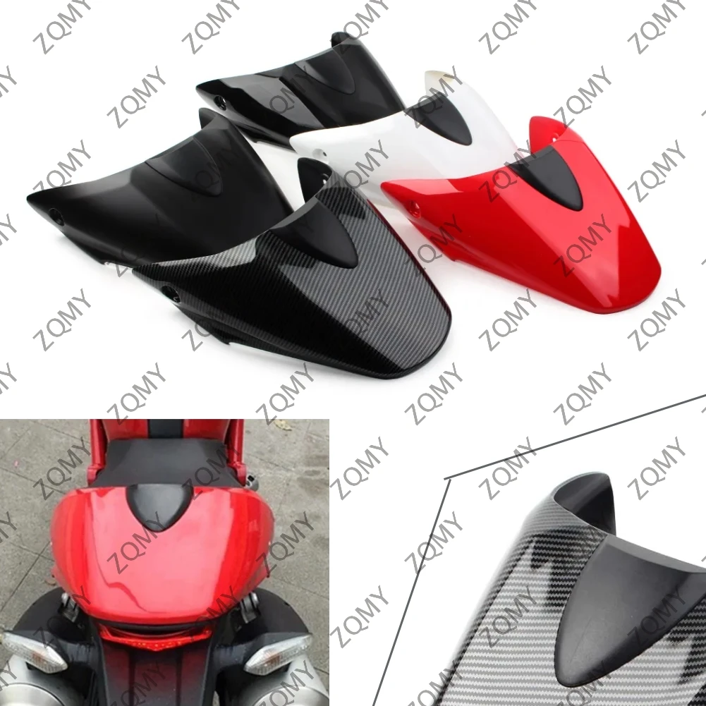 Motorcycle Rear Passenger Pillion Seat Cowl Fairing ABS Cover for Ducati Monster 696 795 796 2008 -2014 1100S 1100 2009-2011