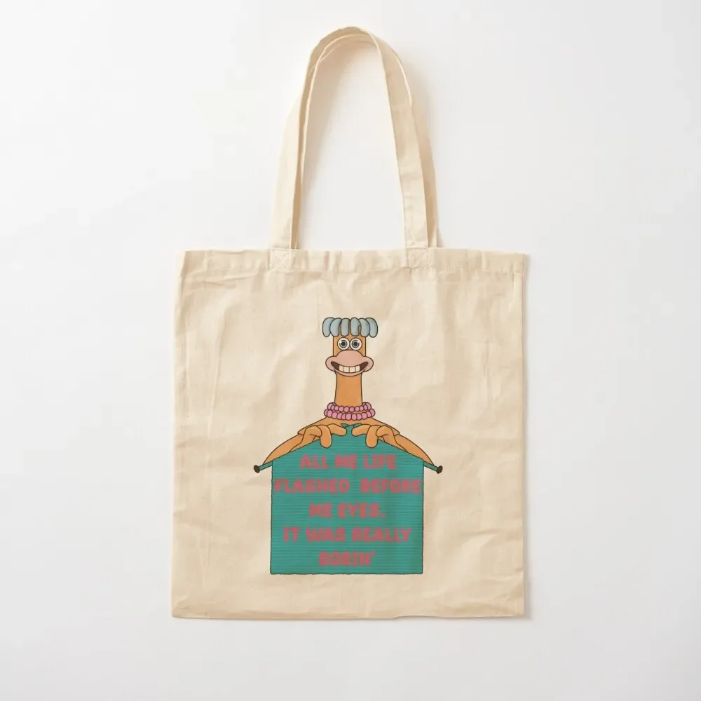 

Chicken Run Babs Knitting Tote Bag Candy bags tote bags cloth bags custom tote bag Bag