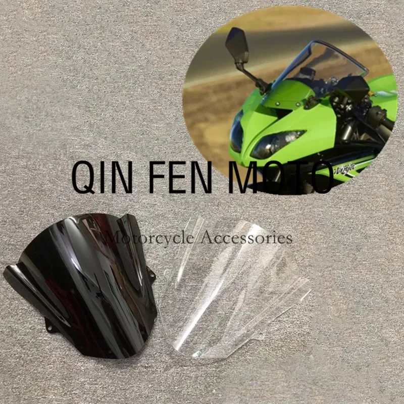 

Motorcycle Windscreen Windshield Wind Deflector Fit For Kawasaki Ninja ZX6R ZX636 ZX 6R 636 ZX-6R 2009-2016 ZX10R ZX-10R 2009