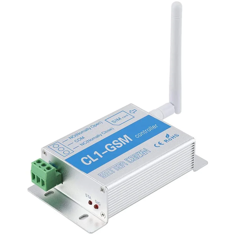 CL1-GSM SMS Call Smart Remote Relay Switch for Automatic Sliding Swing Gate Door Opener