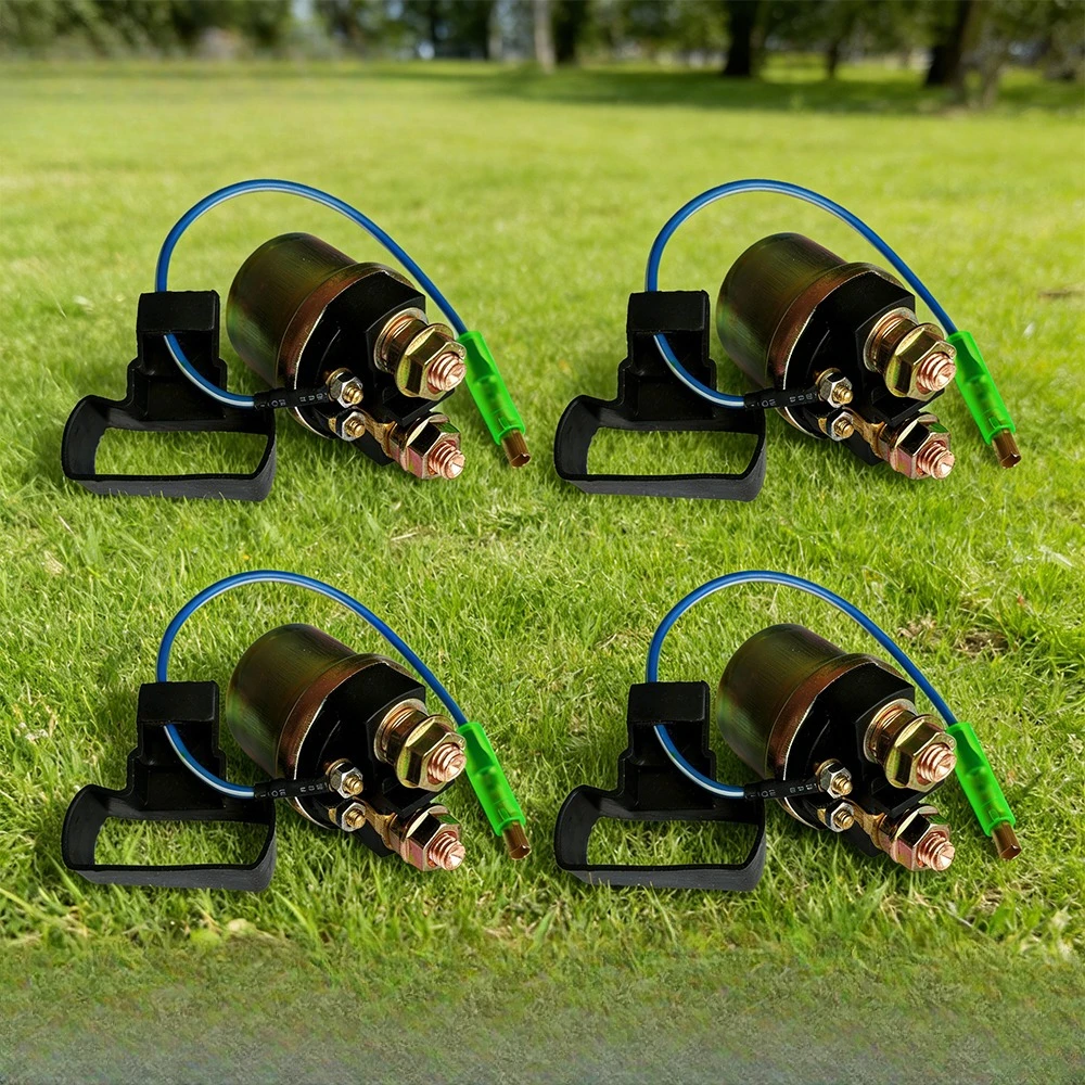 

1pc/4pc Starter Solenoid Relay for YAMAHA FZR250 FZR400 88-90 FZR500 91-93 FZR600 89-99 FZR750 87-88 FZR1000 87-95