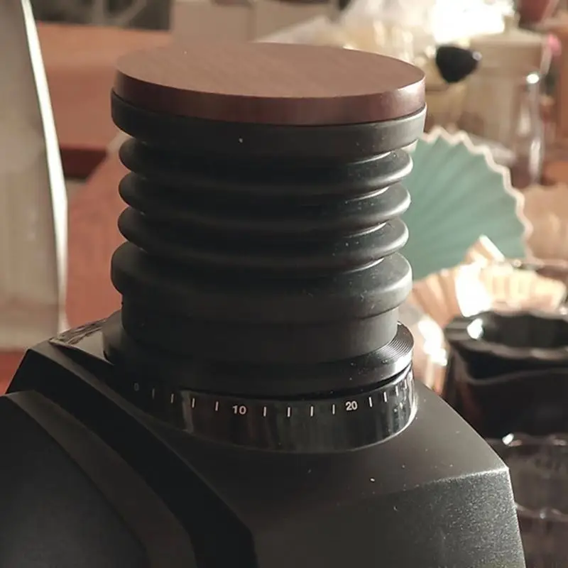D0AB Easy to Clean Coffee Grinder Bean Bin Compression Air Flows Component Coffee Hoppers Part for Maintaining Freshness