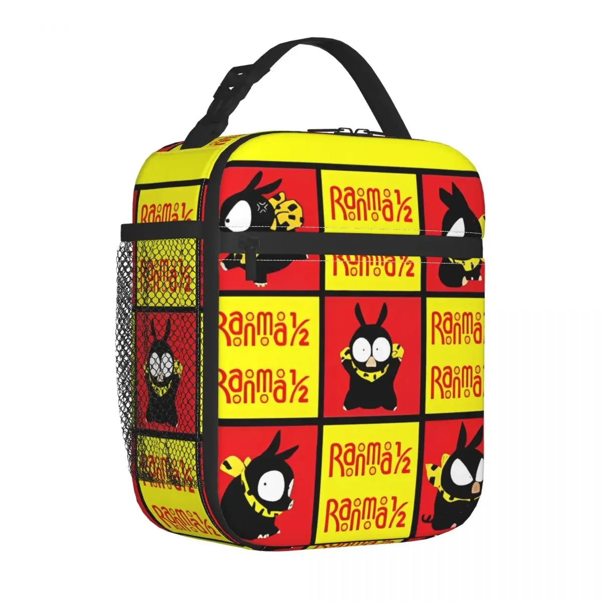 Ranma 1/2 Ranma Pig Blocks P Chan Insulated Lunch Bags Large Reusable Cooler Bag Tote Lunch Box Beach Picnic Food Storage Bags