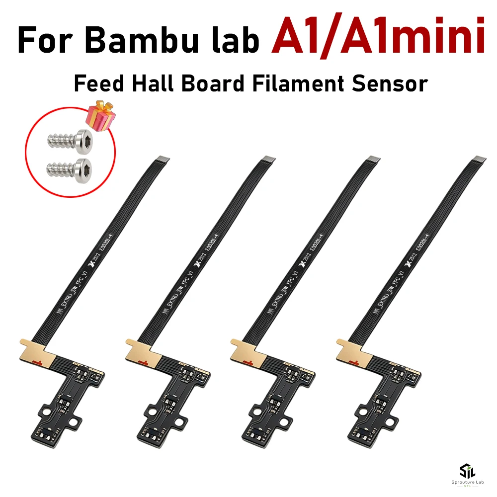 For Bambu Lab A1 A1mini Hotend Extruder Filament Sensor Hall Switch Board For Bambulab A1 Accessories 3D Printer Parts