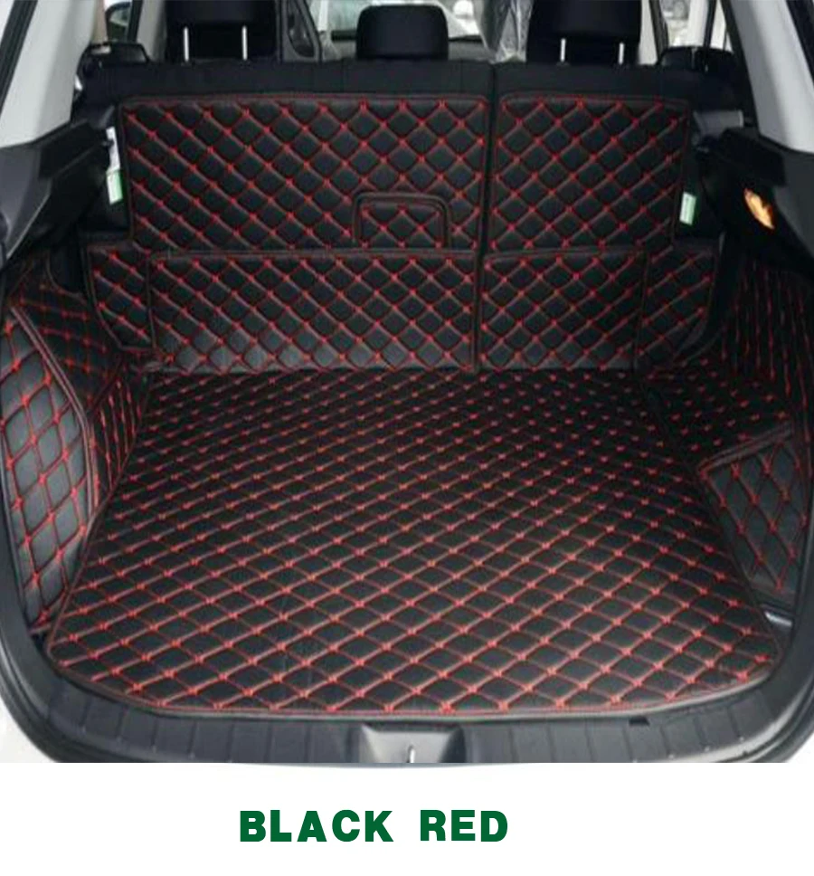 Car Trunk Mat For Mitsubishi ASX RVR sel 2011-2023 All Weather XPE Rear Cargo Cover Carpet Liner Tail Parts Boot Luggage Pad