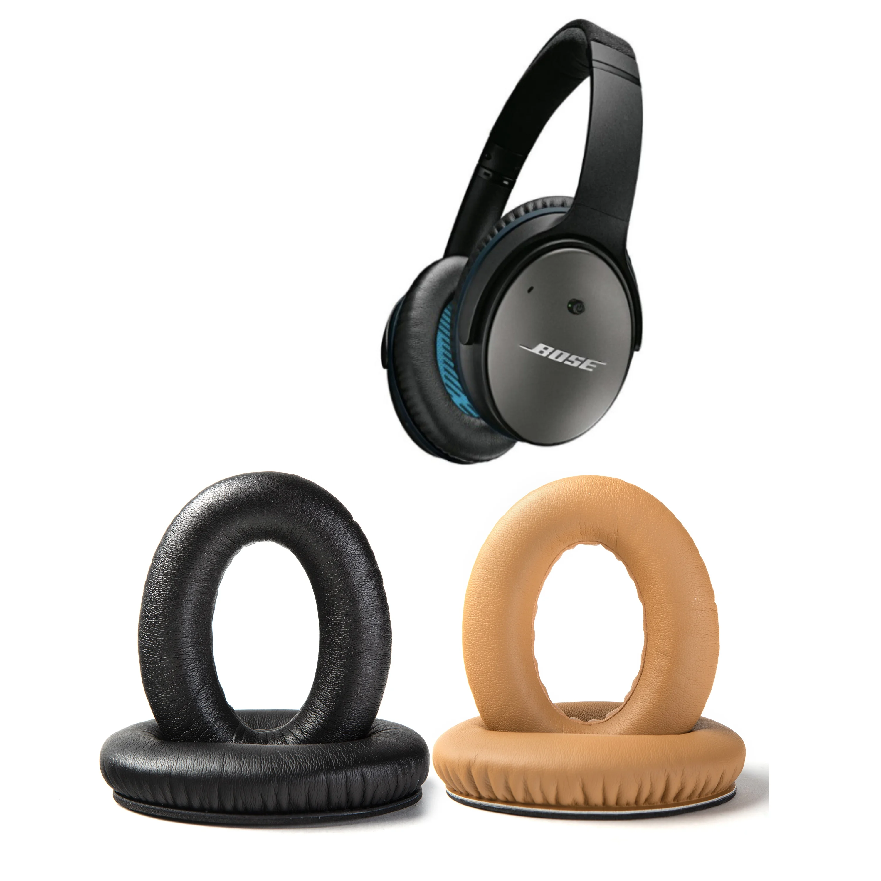 Cuscinetti auricolari di ricambio per Bose silent comfort QC 35 15 25 35 cuscino auricolare per QC2 QC15 QC25 QC35 SoundTrue paraorecchie cuscino copri orecchie