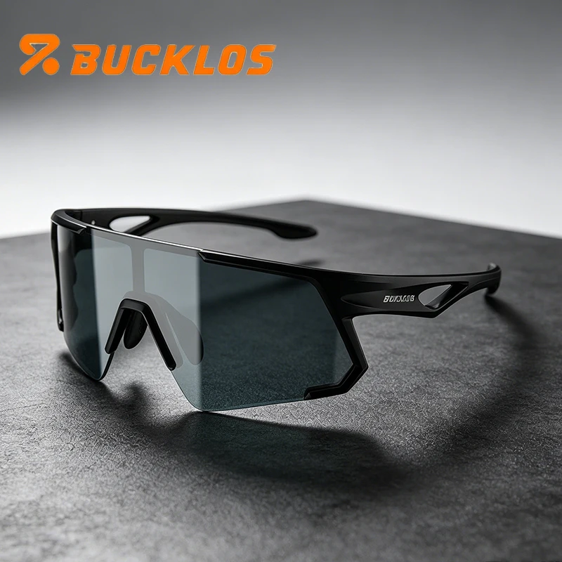 

BUCKLOS UV400 Polarized Sports Sunglasses Ultralight Outdoor MTB Cycling Glasses Men Women Road Bicycle Protective Eyewear