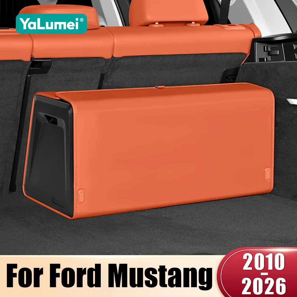 For Ford Mustang 2010-2012 2013 2014 2015 2016 2017 2018 2019 2020 2021 2022 2023 2024 2025 2026 Foldable Car Trunk Storage Box