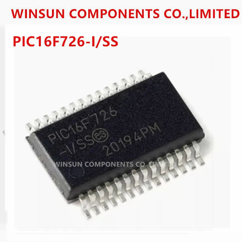 (5piece)100% new imported original  PIC16F726-I/SS   SSOP-28   micro controller