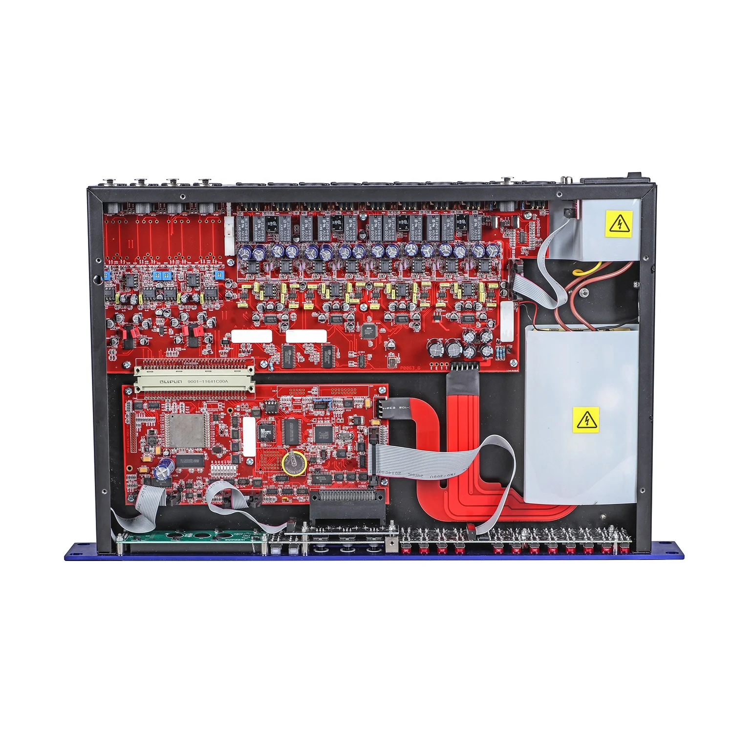 16In16Out Dante Audio Matrix Processor Import Chip 48V Phantom Power for Conference Project