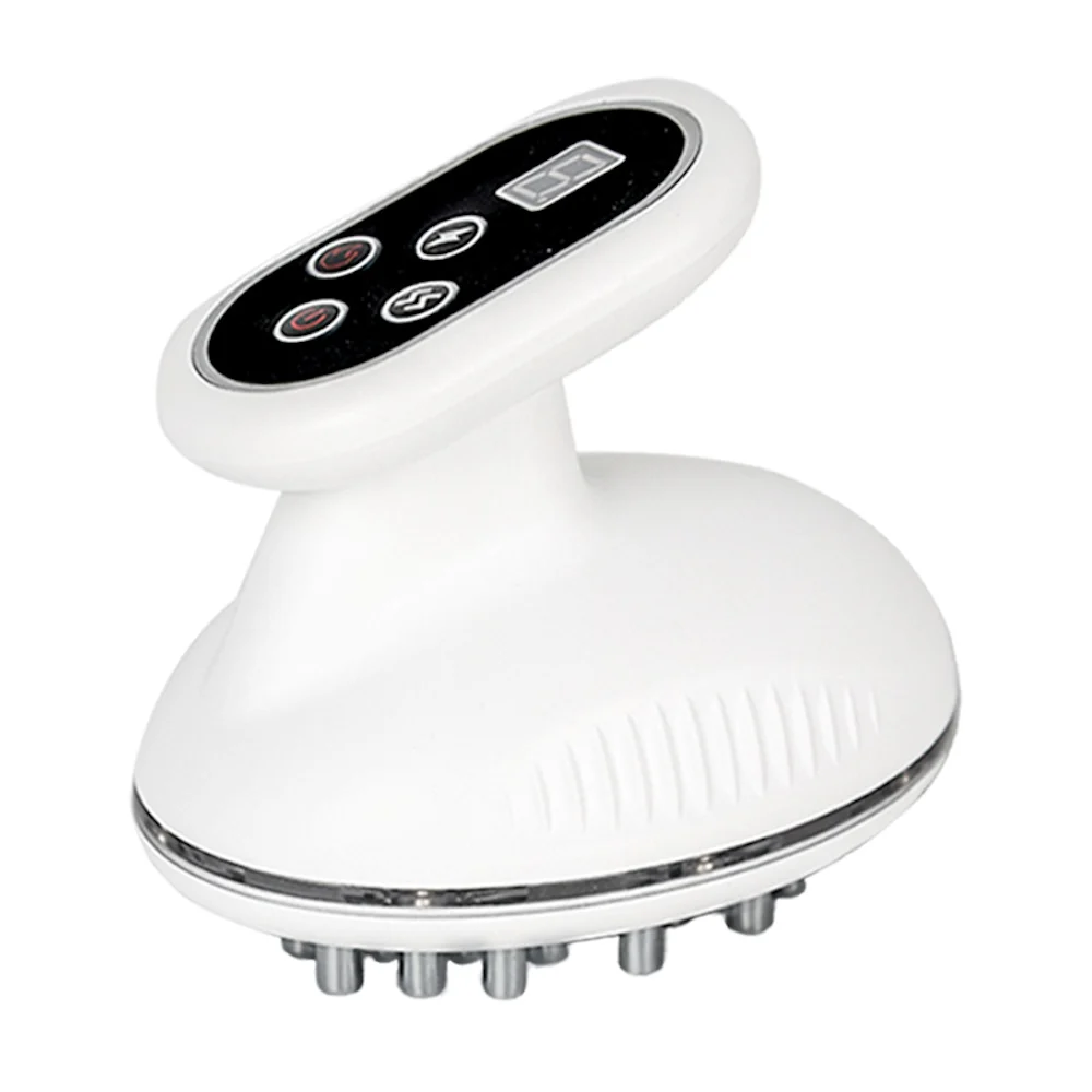 Massage Brush Body Lymphatic Drainage EMS Heating Scraping Massage Muscle Relax Bio-Microelectrical Massager