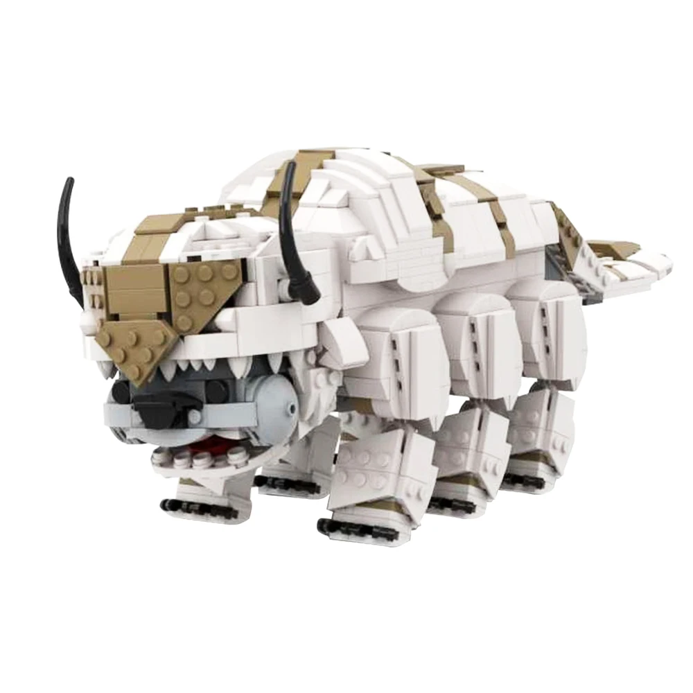 MOC Movie Flying Bull Bricks Classic Movie Building Blocks Educational Toys Gifts