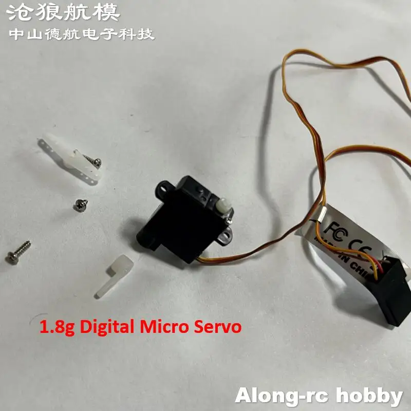 2pcs CLS00805  Weight 1.8g  Digital Micro Servo  Stall Torque 0.08 kg  Coreless Motor  Plastic Gear Servo For RC Plane Airplane