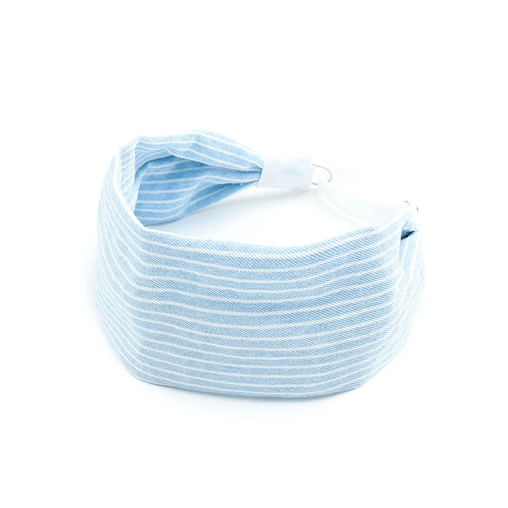 Fashion stripe  pattern Girls Headband Fashion Hairband denim Elegant  Hairbow  Hair Accessories Elegant Headband bow clip