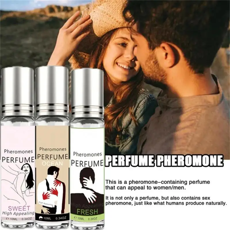 Pheromon-Parfüm für Männer, um Frauen und Männer anzulocken, Intimpartner, stimuliert Flirten, tragbares Körper-Rollerball-Sex-Parfüm