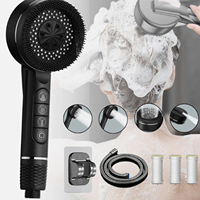 Bathroom Showerhead Set Handheld Pressurize Shower Head With Filter Core Shower Room Nozzle Maintenance Accessories Shower Head