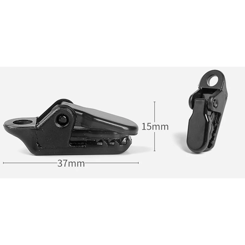70PCS Camping PC Tent Clips,Awning Tarp Clips, Clamps, Tarp Clips Tent Clips, Tent Fixing Clamps Outdoor-A68X view 3