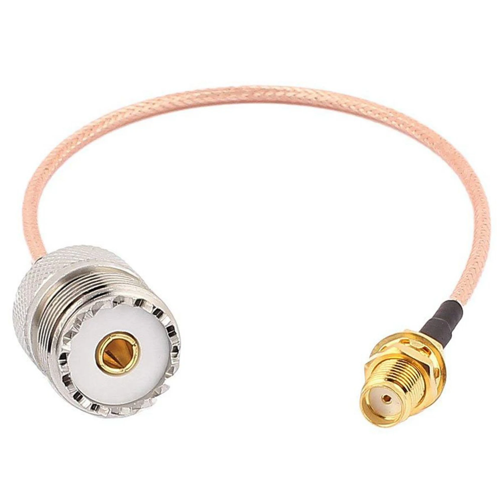 PORK-2X Handheld Antenna Cable Adapter For UHF Base And Mobile Antennas - SMA Female To UHF SO-239 Female Connectors