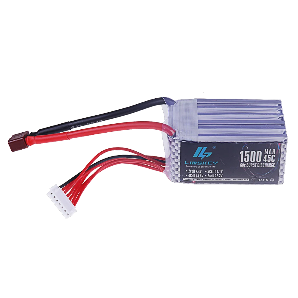 6S LIPO Battery 22.2V RC Lipo 1500mah 1800mah 2200mah 2800mah 3000mah 5200mAh 6000mAh XT60 T Plug For RC Car Boat Helicopter