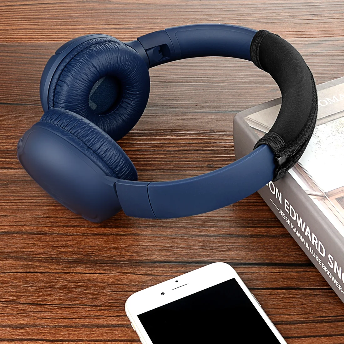 Чехол на голову Geekria Flex из ткани, совместимый с JBL TUNE 500BT, T500BT, T600BTNC, EVEREST 750, Everest 710, Tunes 760NC