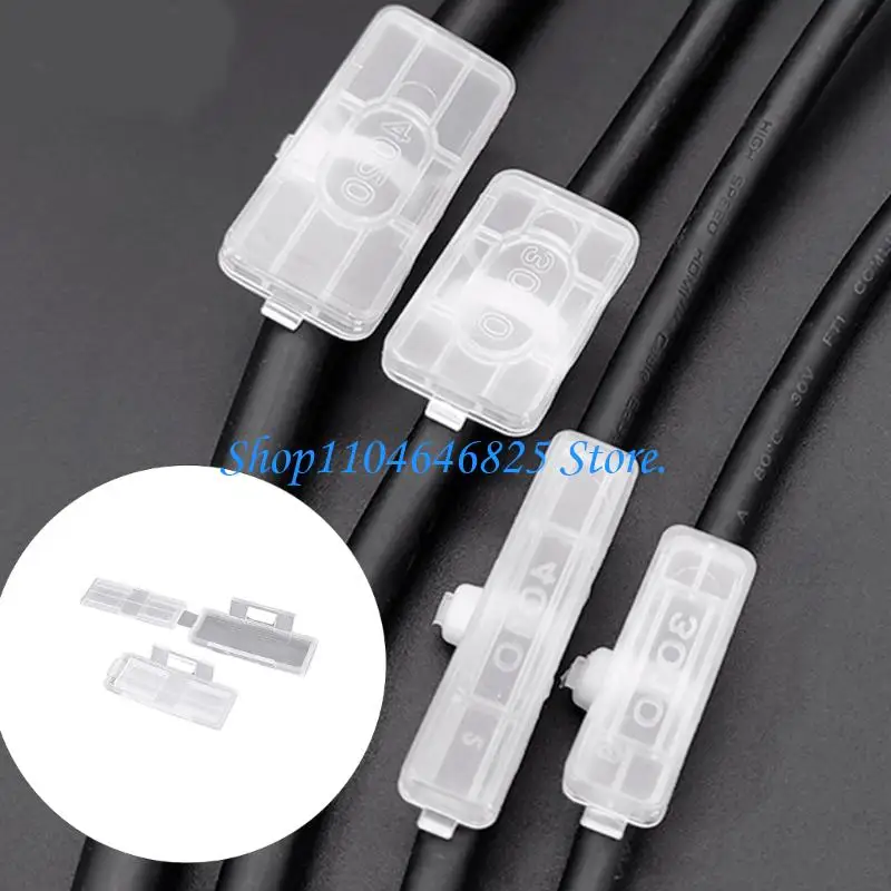 Waterproof Cable Labels Transparents Nylons Marker Cable Tie Marker for Indoor