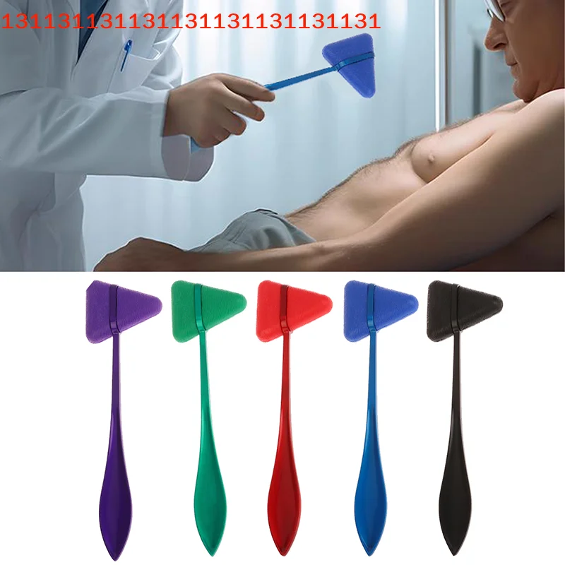 

Треугольный нейрологический профессиональный молоток для ударного молотка, нейрологический перкуссионный диагностический молоток, цинковый сплав + ABS