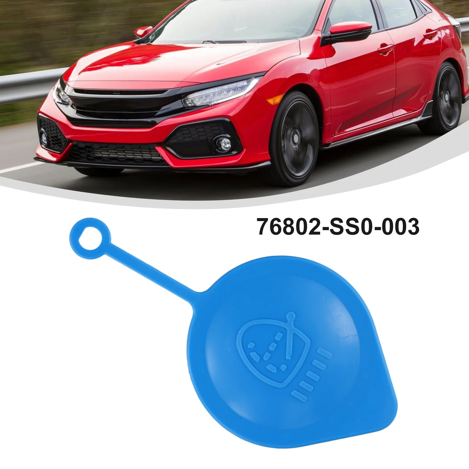 غطاء زجاجة غسالة الزجاج الأمامي 76802-SS0-003 ABS غطاء زجاجة ل سيفيك لهوندا ل Prelude سيارة عملية العلامة التجارية الجديدة