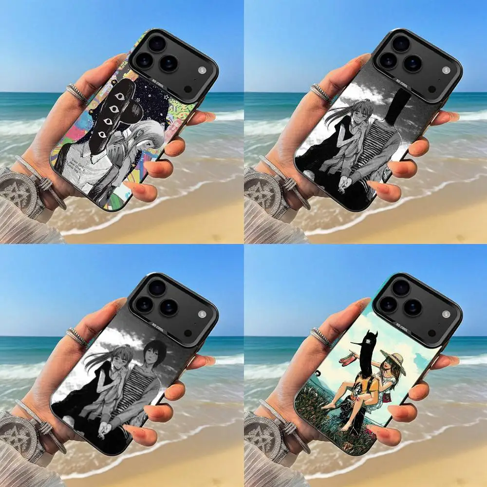 

Goodnight O-Oyasumi Punpun Phone Case Black case for iPhone17,16,15,14,13,12,Pro,Max,Plus,E,SE4,Air,Mini