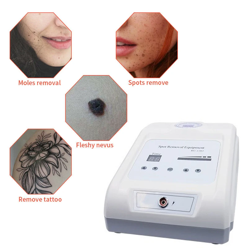 مزيل الثآليل المحمول لإزالة علامات الجلد من أورو، آلة إزالة الشامات عالية التردد #3