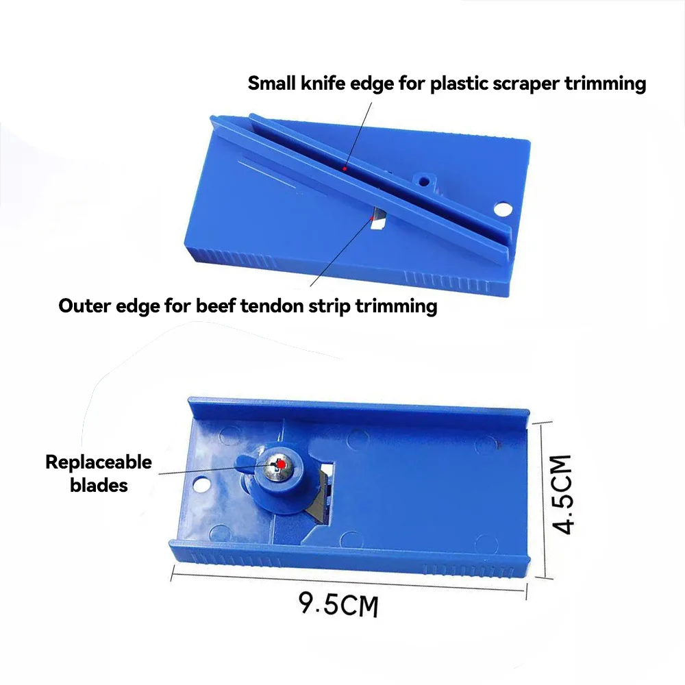 Car Wrap Plastic Squeegee Trimmer Hard Card Scraper Sharpening Tool Skiving Knife Cutter Window Tinting Tool Skiving Sharpener
