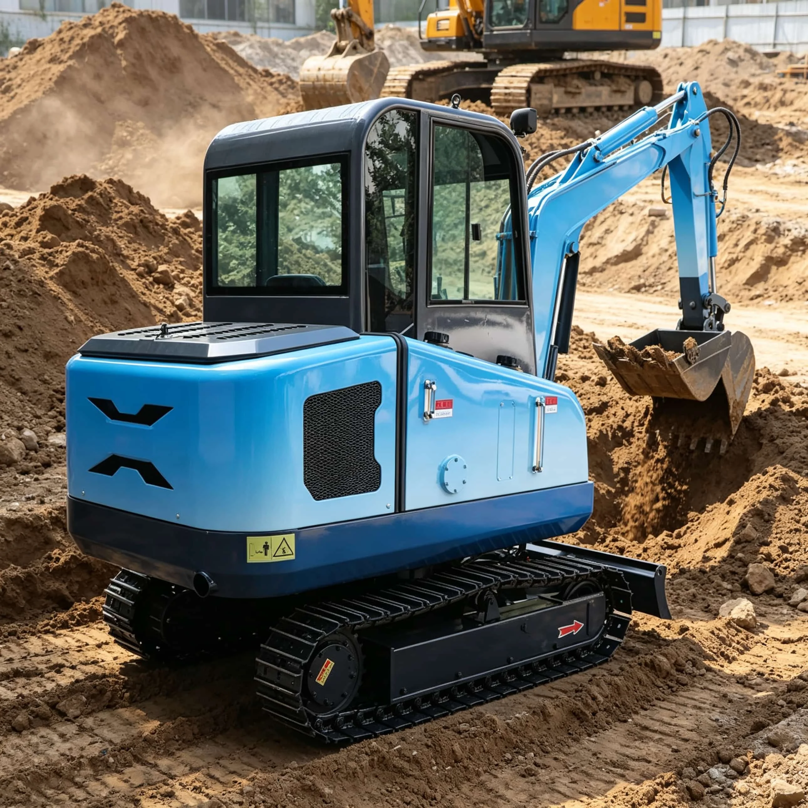 EPA Kubota Mini Excavator 3 Ton Free Shipping Mini Digger Farm Small Excavator Mini Bagger Home Excavators With Customized Color