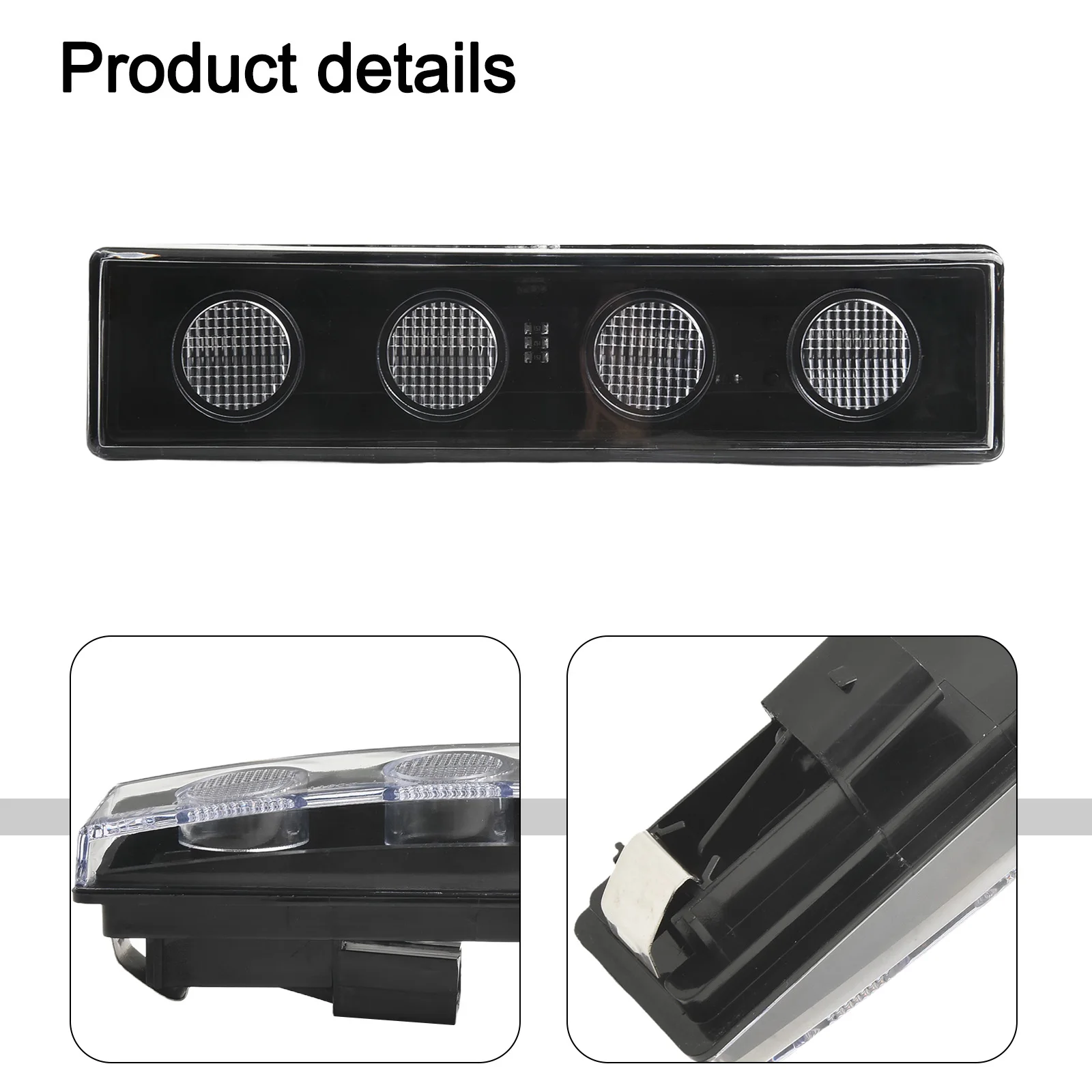 

Dome Light 24V Top Led Lamp Quick Installation Direct Installation Color Yellow For Roof Installation For SCANIA Truck