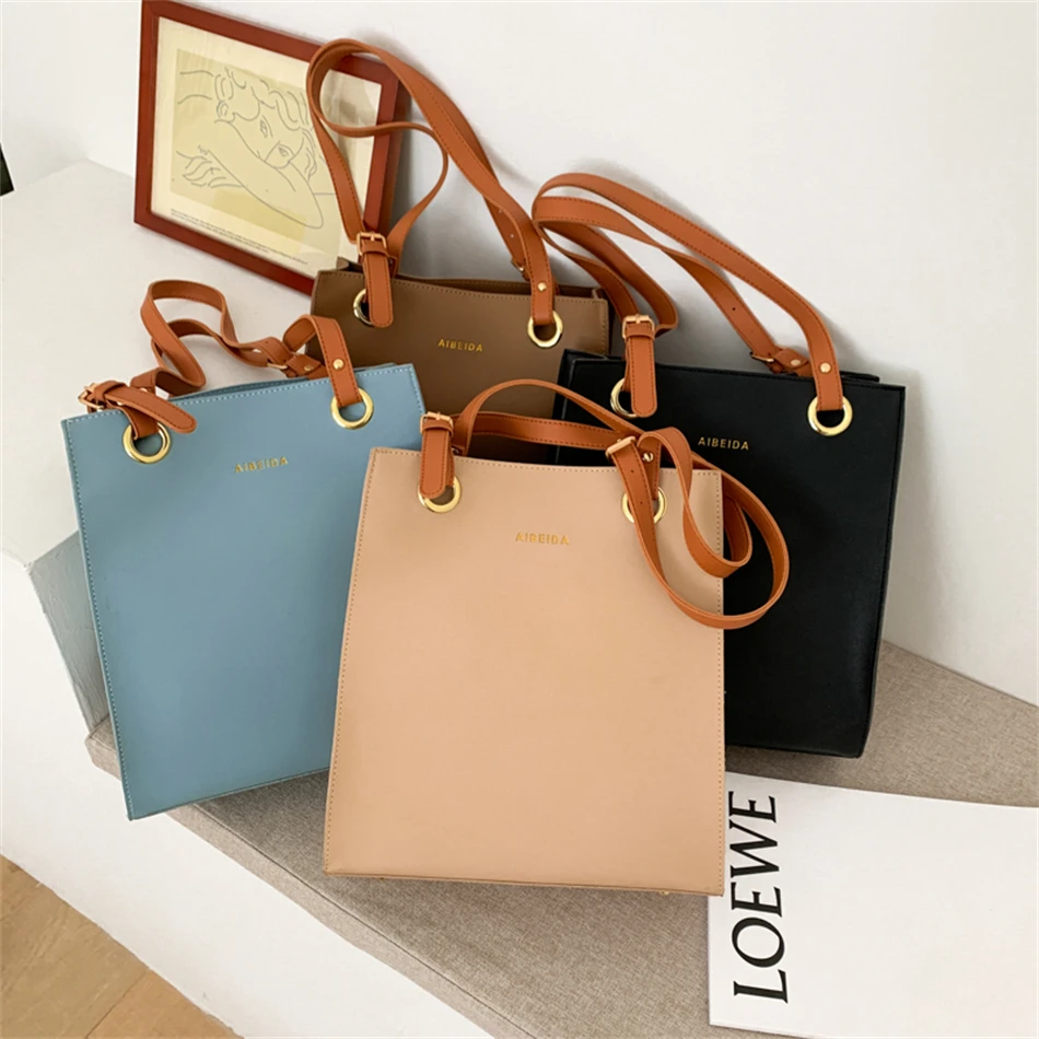 Ladies Large Capacity Handbags Women Fashion Designer Tote Bag Luxury Brand Leather Shoulder Bag Women Top Handle Bag Female Sac