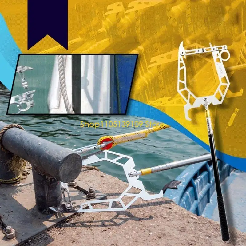 

Сверхъестественная нитьерская лодочная крюк многоцелевой док -крюк для лодочных яхт