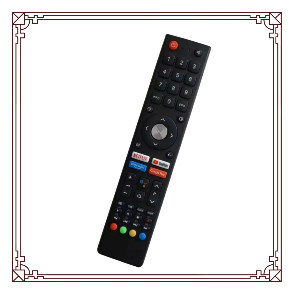 جهاز تحكم عن بعد عالمي جديد مناسب لتلفزيون CHIQ Aiwa GCBLTV02ADBBT بدون وظيفة صوتية