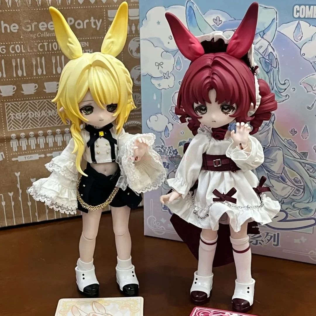 Come4free 1/12 Bjd boîte aveugle Bonnie météorologique étoile langue série Kawaii lapin Bjd bureau articulé figurine jouets