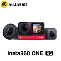 Insta360 One RS Dual-Lens:4K Wide-Angle& 5.7K 360°Panoramic,Waterproof,Invisible Selfie Stick for Sports,iF Design Award Winner