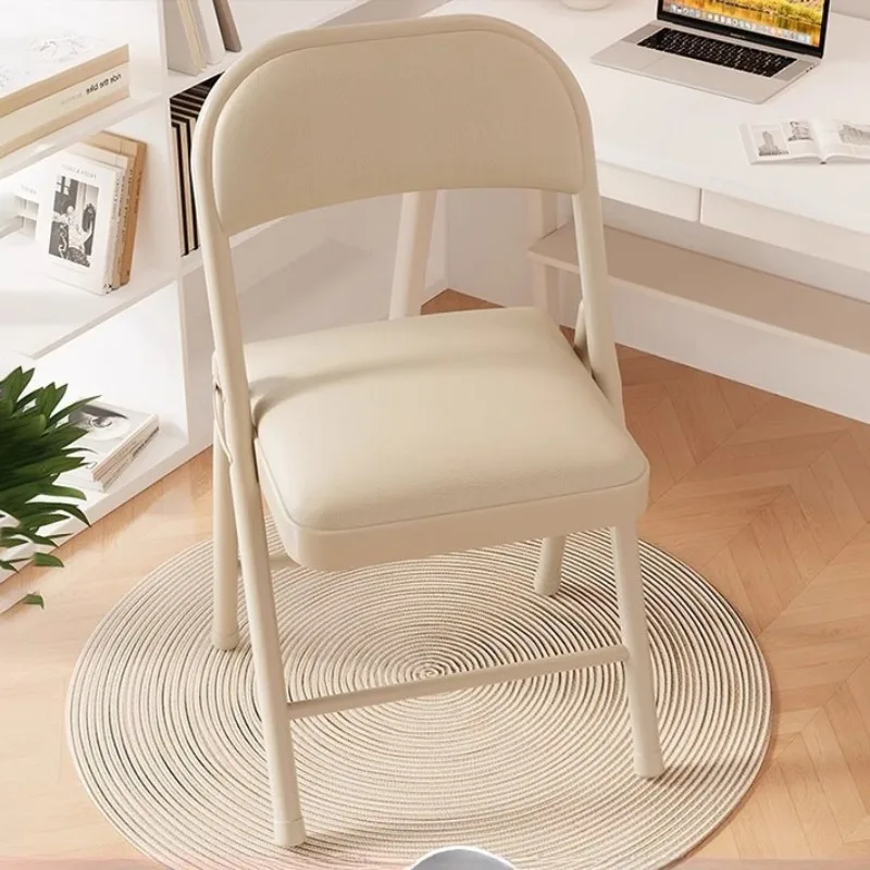 Simple stool back chair household folding chair portable computer chair conference chair dining chair dormitory office chair