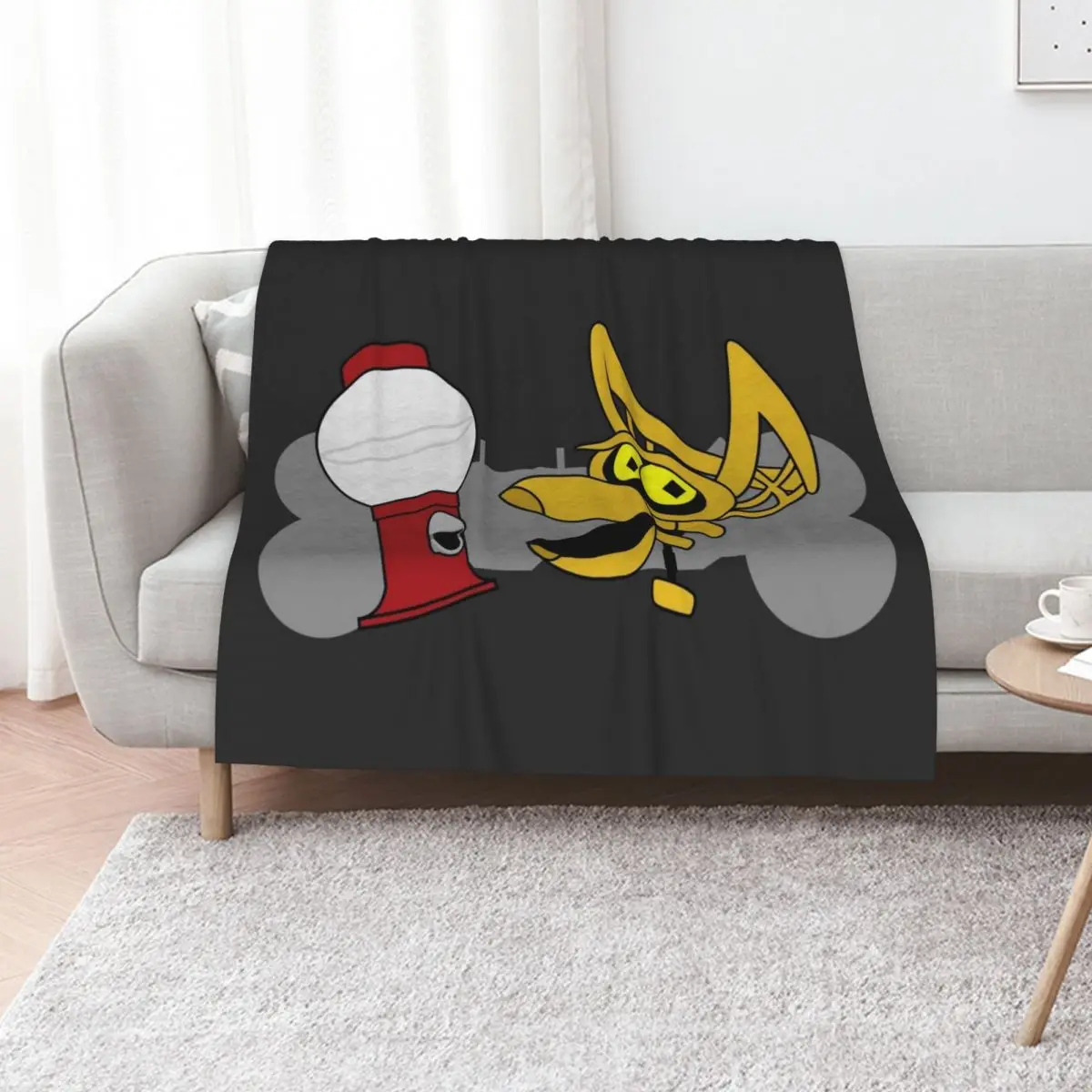 MST3K - The Bots Throw Blanket funny gift Beautifuls sofa bed Warm Sofas Stuffeds Blankets