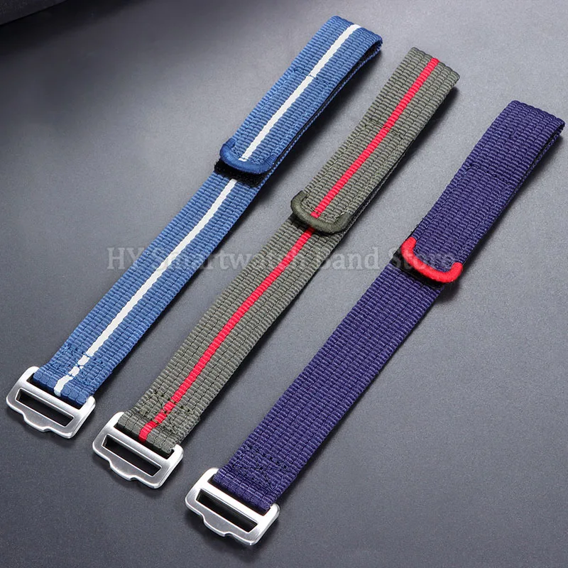 20mm 22mm Nylon Watchband for Rolex for Seiko Wrist Band for Tudor Military Bracelet Men Women Replacement Watch Strap Accessory