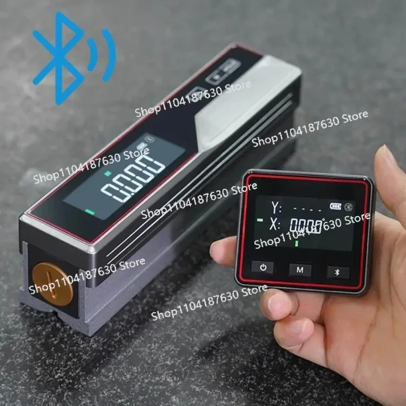 2025 High-Precision  0.01mm/m Resolution  ±0.02mm/m Accuracy ±0.5mm/m Measuring Range Buit-in Bluetooth Digital Level