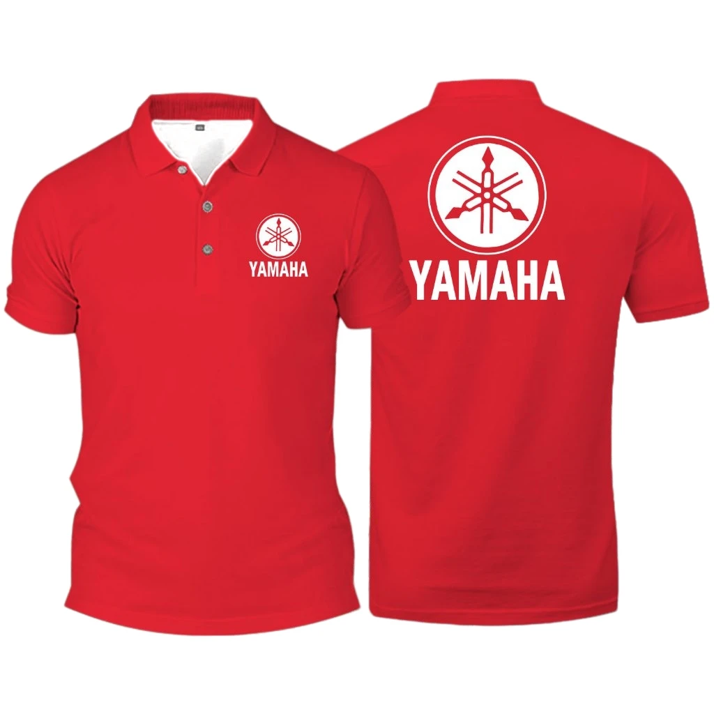 YAMAHA Motorcycle Racing Team Polo Shirt Exclusive Racing Version MXGP Off-Road Riding Short Sleeve Venue Uniform Work Shirt