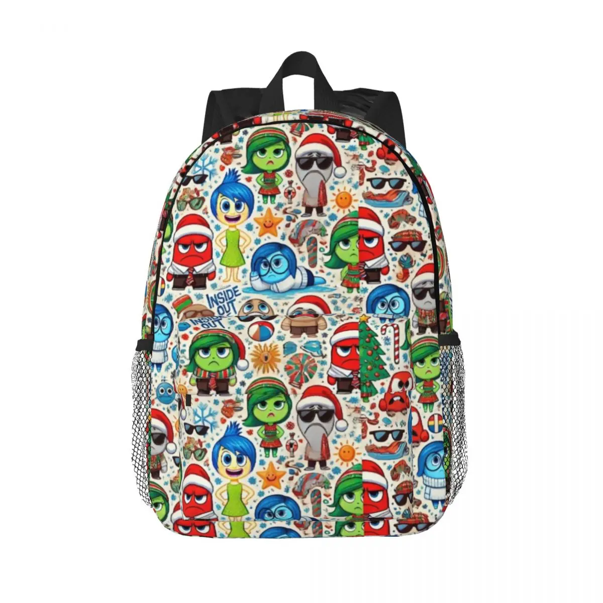 

Inside Out Printed Lightweight Casual Schoolbag For School, Outdoor, Shopping, Office 15inch