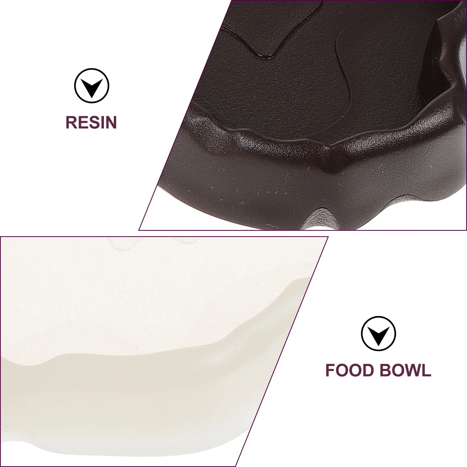 

2pcs Reptile Feeders Pet Drinking Trays Tortoise Water Plates Feeding Dish Large Capacity Reptile Food Bowls Water Basins Snacks